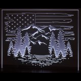 (image for) Distressed Flag/Mountains