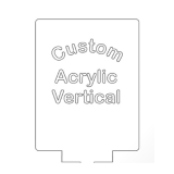 (image for) Custom Acrylic Plate Vertical
