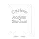 (image for) Custom Acrylic Plate Vertical