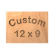 (image for) Custom Wood Sign 12 X 9