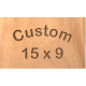 (image for) Custom Wood Sign 15 x 9