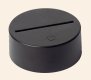 (image for) Circular Acrylic LED Light Base w/ Remote (Black)