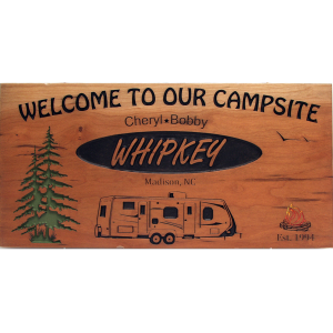 (image for) Welcome To Our Campsite (Name)