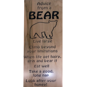 (image for) Advice From A Bear