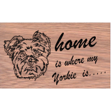 (image for) Home is Where My Yorkie Is