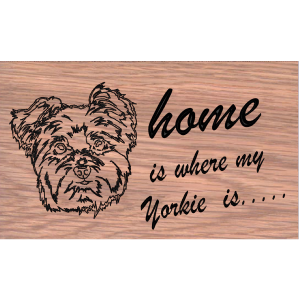 (image for) Home is Where My Yorkie Is